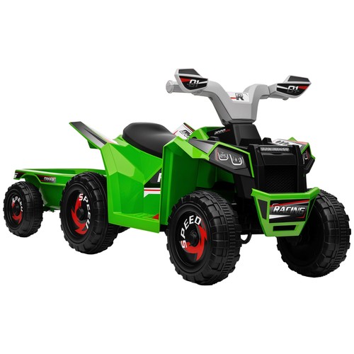 Homcom electric quad bike 6v - electric, bike,