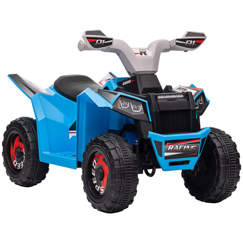 Homcom electric quad - quad, 6v