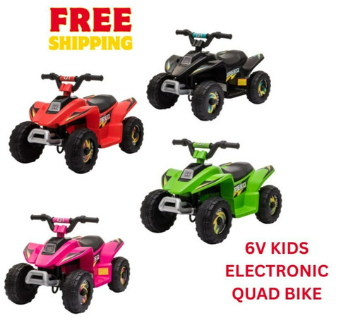 Kids electric ride atv - 6v,