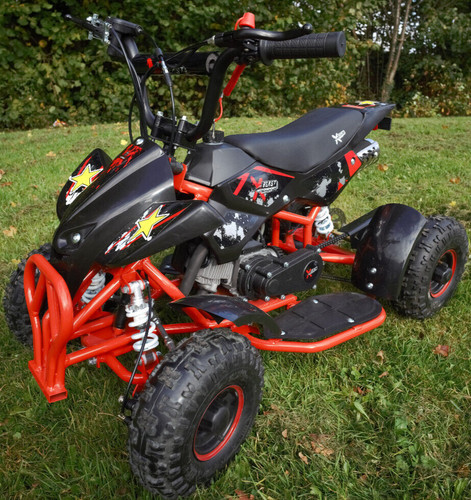 50cc petrol kids red mini - 50cc, quad