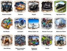 Kids Transport Wall Murals