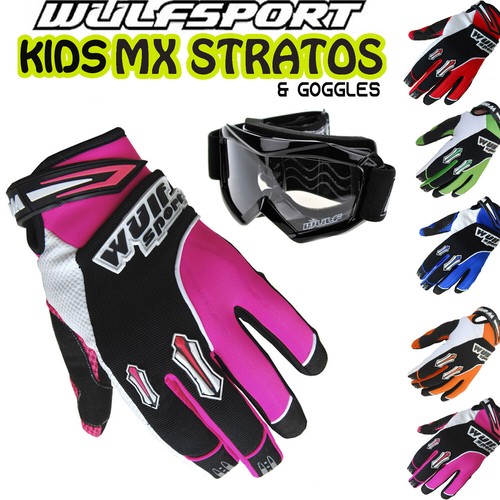 Wulf kids gloves - kids, motocross