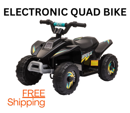 Kids electric ride quad - 6v,