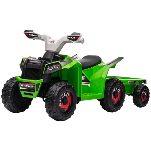 Homcom electric quad bike 6v - electric, bike,